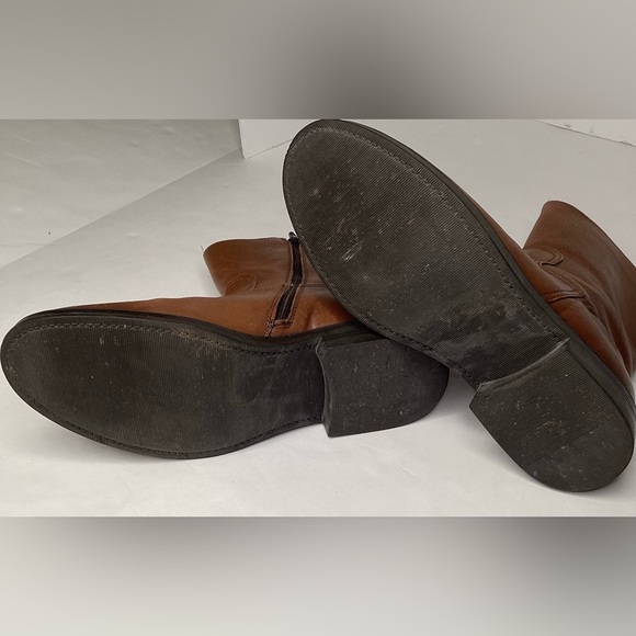 Kalena women’s Italian made leather boots, low heel, zipper, size 39 - Picture 5 of 12